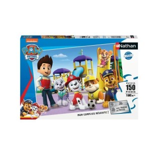 Puzzle enfants Pat'Patrouille 150 pieces, Chase, Marcus et compagnie, des 7 ans - Puzzle de qualité supérieure, Action & Aventur