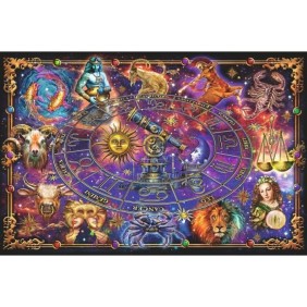 Puzzle 3000 pieces Ravensburger - Signes du zodiaque - Pour adultes des 14 ans