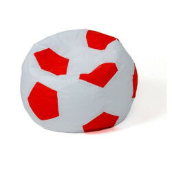 Pouf GO GIFT Blanc Rouge...