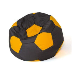 Pouf GO GIFT Jaune Noir...