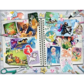 Nathan-DISNEY CLASSICS-Puzzle 2000 pieces - Scrapbooking Disney-4005556878871-A partir de 14 ans