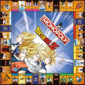 Jeu de société - WINNING MOVES - Monopoly Dragon Ball Z - Guerriers légendaires - Gestion immobiliere