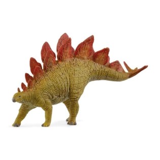 Figurine Stégosaure, avec détails réalistes, Schleich 15040 Dinosaurs, pour enfants des 4 ans