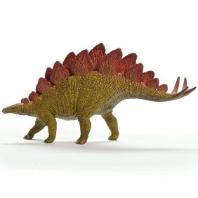 Figurine Stégosaure, avec détails réalistes, Schleich 15040 Dinosaurs, pour enfants des 4 ans