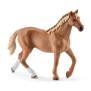 Set de Jouets schleich 5 Pieces avec Figurine Cheval Pur-sang anglais avec couverture - Jouet Cheval Réealiste avec Couverture,