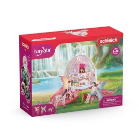 Café des Elfes - Coffret de jouets Magique de 21 Pieces avec Fée, Licorne, Maison et Accessoires - Maison de Poupées Enchantée -