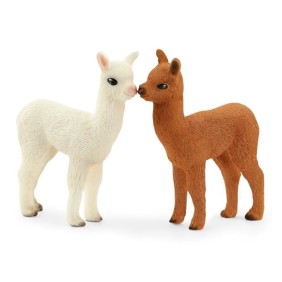 Figurine Alpaga, pour enfants des 3 ans - Schleich 42544 WILD LIFE