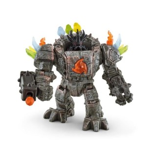 Master Robot et sa Mini Creature, coffret figurine robot de 20 pieces avec pieces mobiles et rotatives, jouet robot pour enfants