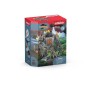 Master Robot et sa Mini Creature, coffret figurine robot de 20 pieces avec pieces mobiles et rotatives, jouet robot pour enfants