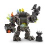 Master Robot et sa Mini Creature, coffret figurine robot de 20 pieces avec pieces mobiles et rotatives, jouet robot pour enfants