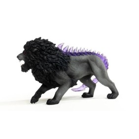 Figurine Lion des Ténebres - Figurine Hautement Détaillée et Réaliste a la Queue Transparente - Jouet pour Garçons et Filles -