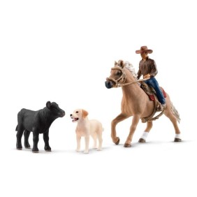 SCHLEICH - Aventures d'équitation Western - 42578 - Gamme Farm World