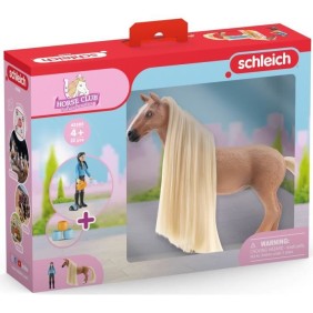 Coffret de Beauté de 18 Pieces Pour Figurines Chevaux avec le Cavalier Kim -  Cadeau pour Garçons et Filles a Partir de 5 ans -