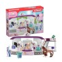 Écurie Schleich Salon de Beauté Sofia's Beauties avec Accessoires de Pansage et Figurines Schleich Chevaux - Coffret de 99 Piece