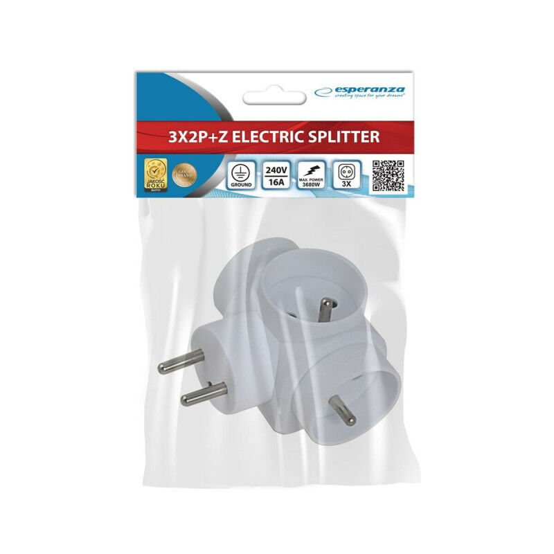 Multiprise Esperanza ELK302W 3 Prises