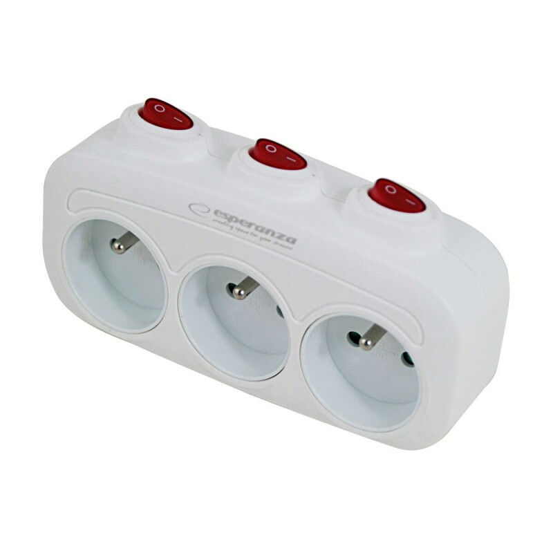 Multiprise Esperanza ELK307W 3 Prises