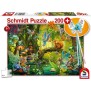 Puzzle Fées dans la foret - SCHMIDT SPIELE - 200 pieces - Avec baguette magique