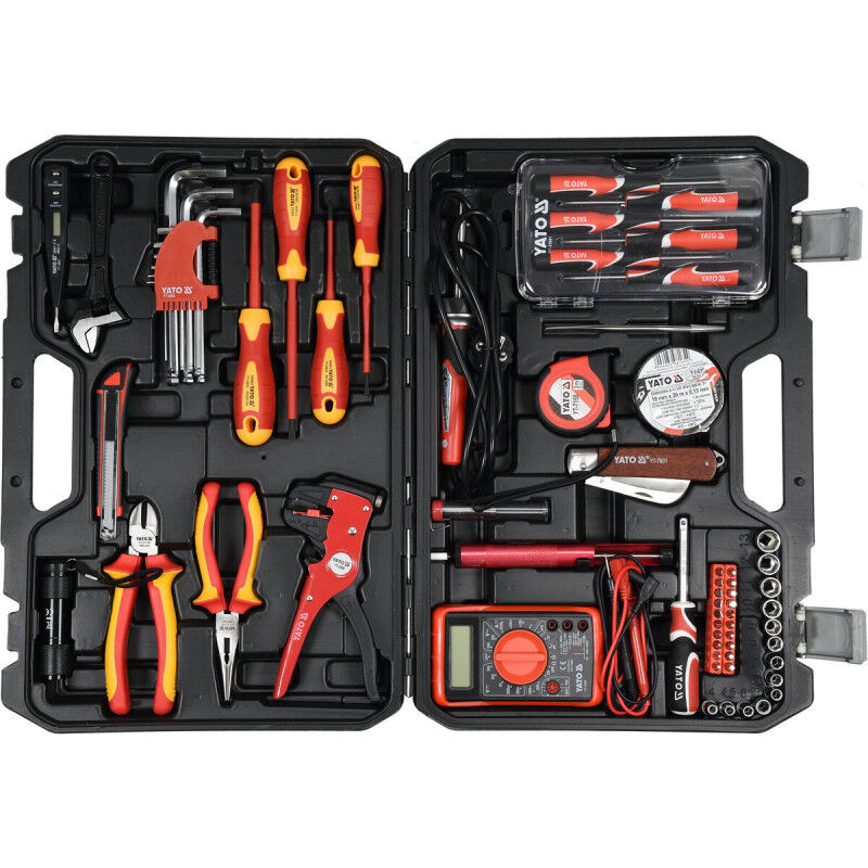 Mallette à Outils Yato YT-39009 68 Pièces