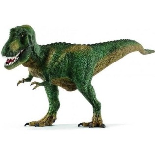 Figurine Tyrannosaure Rex vert, avec détails réalistes, pour enfants des 4 ans, SCHLEICH 14587 Dinosaurs