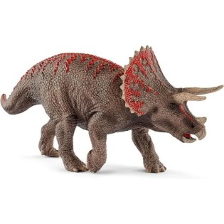 Figurine de Tricératops Réaliste - Figurine Dinosaure Authentique et Durable de l'ere Jurassique - Jouet Détaillé pour Garçons e