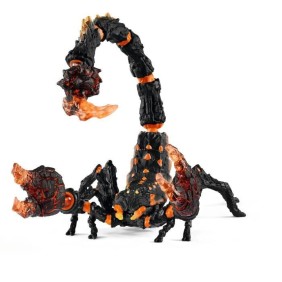 Scorpion de lave, figurine fantastique avec pieces mobiles et rotatives, jouet monstre pour enfants des 7 ans - schleich 70142