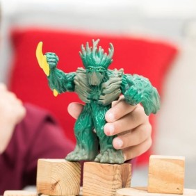 Seigneur de la jungle, figurine fantastique avec des pieces mobiles et rotatives, jouet fantastique pour enfants des 7 ans -