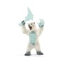 Figurine mythique Ours du blizzard avec arme, Figurine d'action fantastique tres durable, Pour Garçons et Filles a Partir de 7 a