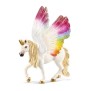 Figurine Licorne ailée arc-en-ciel, Multicolore, 16 x 15 x 18 cm - Schleich 70576 BAYALA