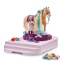 Figurine Cheval - Coffret de 54 Pieces - Accessoires de Pansage et Figurine - Cadeau pour Enfants des 4 ans - schleich 42617 HOR