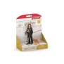 Hermione et Pattenrond, Figurine de l'univers Harry Potter,  pour enfants des 6 ans, 3 x 3 x 10 cm - schleich 42635 WIZARDING