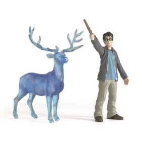 SCHLEICH- Harry et son Patronus- 42680- Gamme Harry Potter