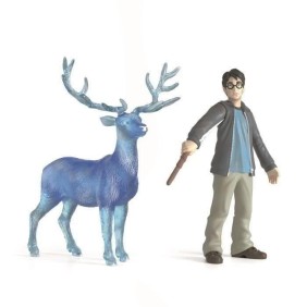 SCHLEICH- Harry et son Patronus- 42680- Gamme Harry Potter