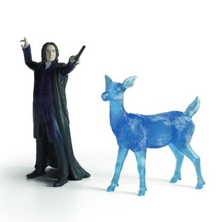 Figurine Rogue et son Patronus, SCHLEICH 42683 Harry Potter, des 6 ans