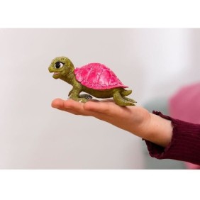 Figurine Tortue de Cristal - Figurine Schleich Tortue Mythique des Grands Fonds - Créature Marine pour Enfants a partir de 5 ans