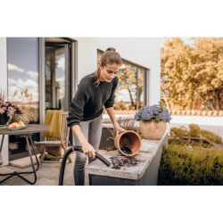 Tabouret de bar Cannes tissu Natura gris foncé