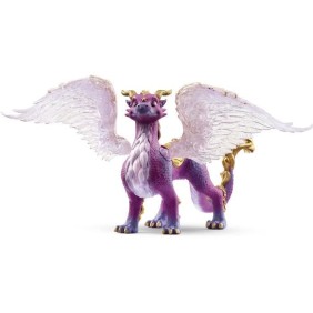 Figurine Schleich Dragon des Etoiles- Figurine Dragon Mythique avec Ailes et Écailles Scintillantes pour Garçons et Filles - Cad