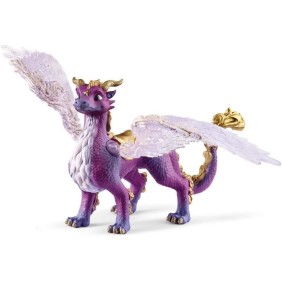 Figurine Schleich Dragon des Etoiles- Figurine Dragon Mythique avec Ailes et Écailles Scintillantes pour Garçons et Filles - Cad