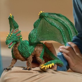 Dragon de la jungle, figurine fantastique, pour enfants des 7 ans, ELDRADOR CREATURES - 19 x 22 x 13 cm, schleich 70791 ELDRADOR