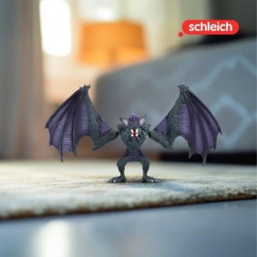 Chauve-souris des ténebres, Figurine fantastique, pour enfants des 7 ans, ELDRADOR CREATURES - figurine, 16 x 21 x 14 cm - schle