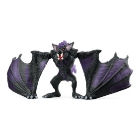 Chauve-souris des ténebres, Figurine fantastique, pour enfants des 7 ans, ELDRADOR CREATURES - figurine, 16 x 21 x 14 cm - schle