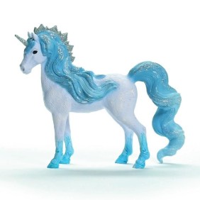 Figurine Jument licorne des Eléments , figurine mythique, Cadeau pour Enfants a Partir de 5 ans, 4 x 14 x 12 cm, schleich 70823