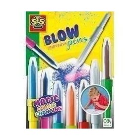 Blow airbrush pens - Changement de couleur magique