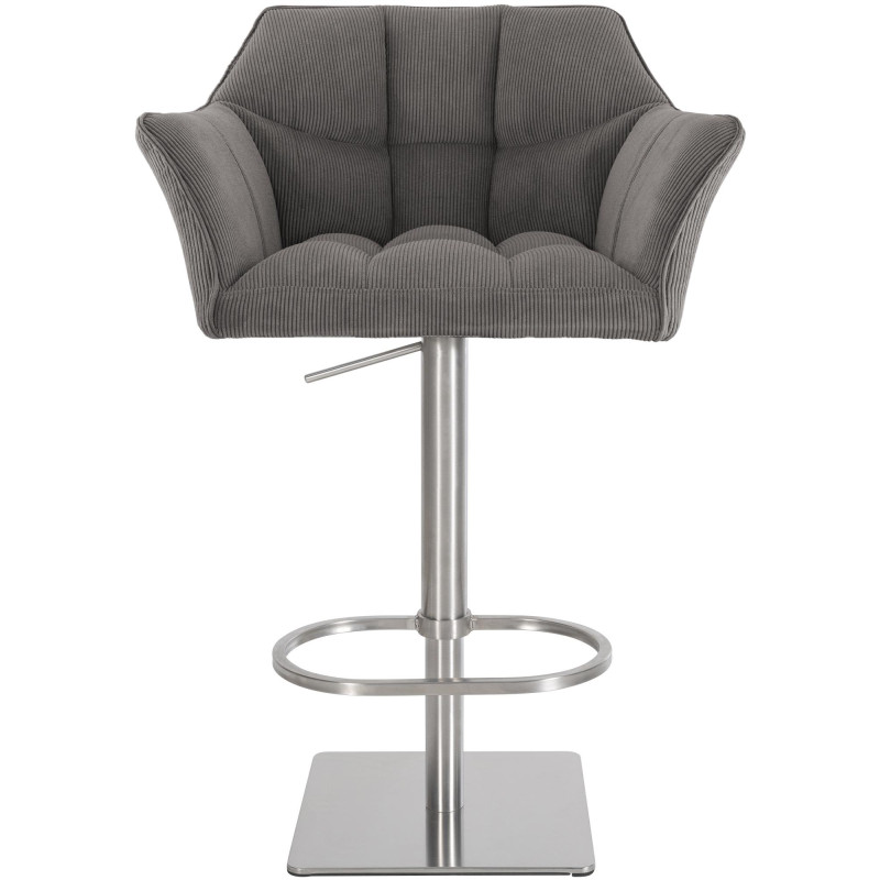 Tabouret de bar Damaso E Cord taupe