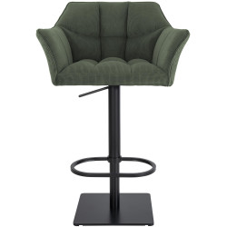 Tabouret de bar Damaso B Cord vert