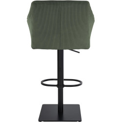 Tabouret de bar Damaso B Cord vert