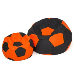 Pouf GO GIFT Noir Orange...