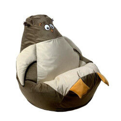 Pouf GO GIFT Beige Bronze...