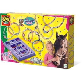 Bijou pour enfant - J'aime les chevaux - Studio de joaillerie - Jaune - Multicolore - a partir de 5 ans