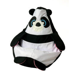 Pouf GO GIFT Blanc Noir...