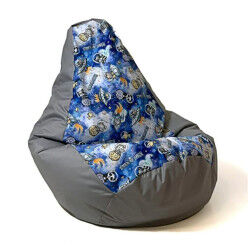 Pouf GO GIFT Gris 140 x 100...